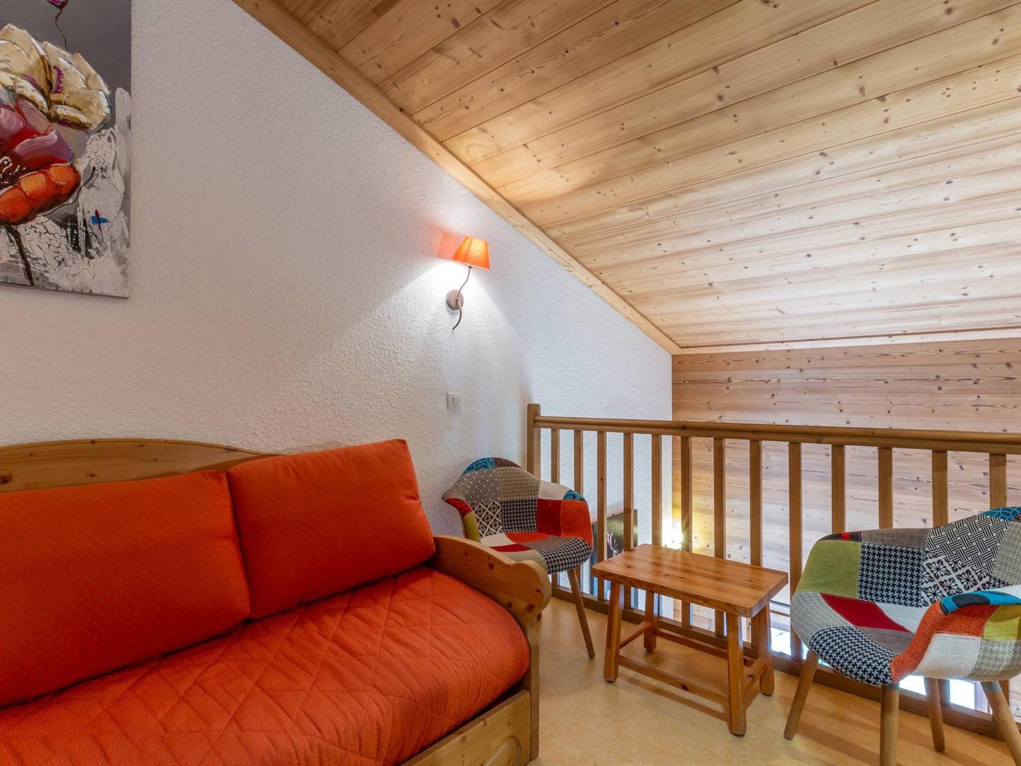 Ferienwohnung Charmant Duplex 8 Pers. Skis Aux Pieds A Meribel Mottaret, Balcon, Cuisine Equipee, Animaux Admis - Fr-1-355-141 Exterior foto